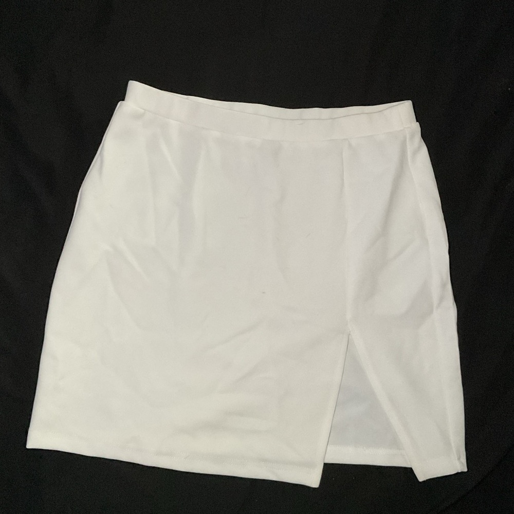 White Shein Skirt